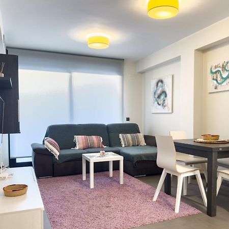 Apartamento Con Jardin En Primera Linea De Playa Con Parking Y Piscina Peñíscola Buitenkant foto